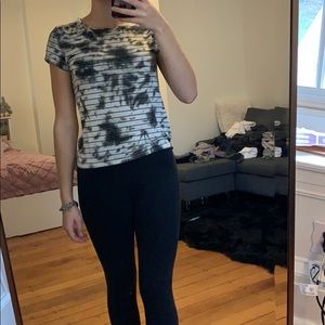 AEO Tye-dye and striped shirt